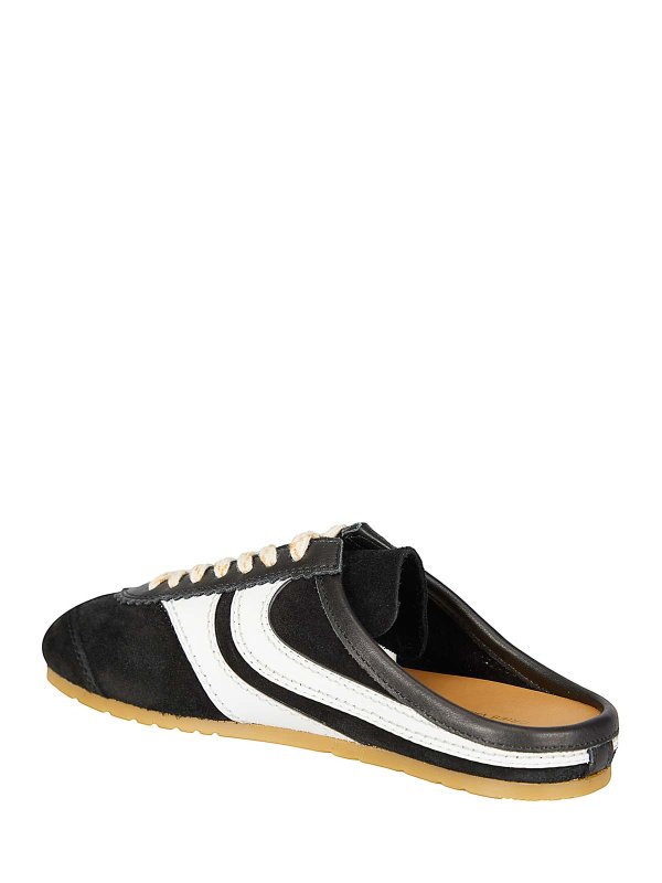 The Best Shops DRIES VAN NOTEN: Zapatos chinelas - Chinelas - Negro