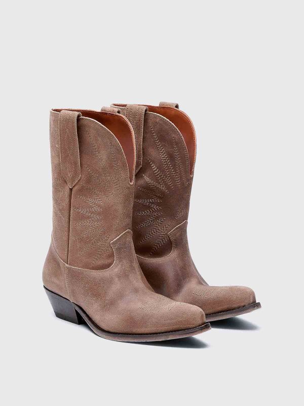 GOLDEN GOOSE: boots online - Suede boots