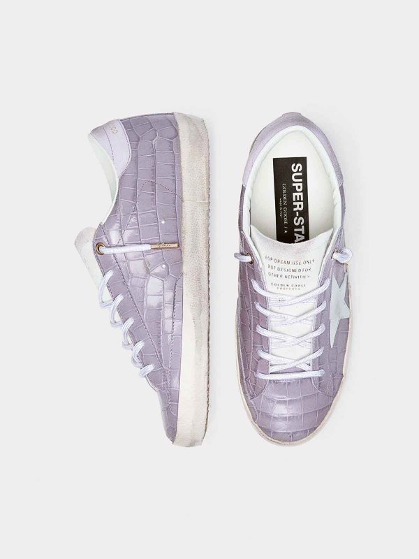 The Best Shops GOLDEN GOOSE: Chaussures de sport - Baskets - Violet Clair