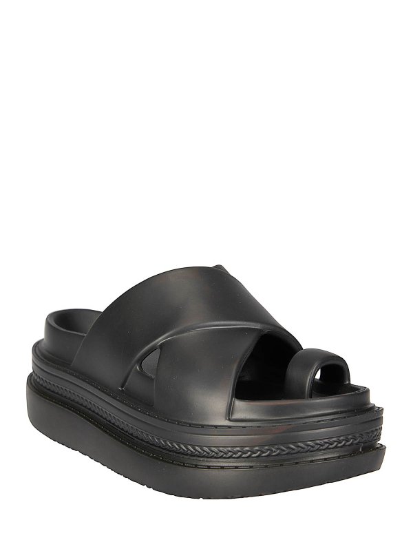 Sacai: Mules online - Mules - Schwarz