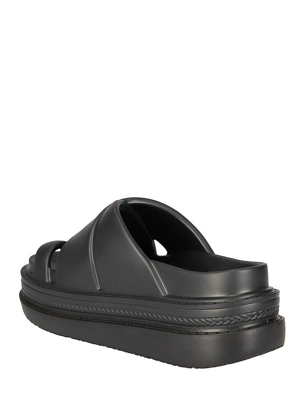 The Best Shops Sacai: Mules - Mules - Schwarz