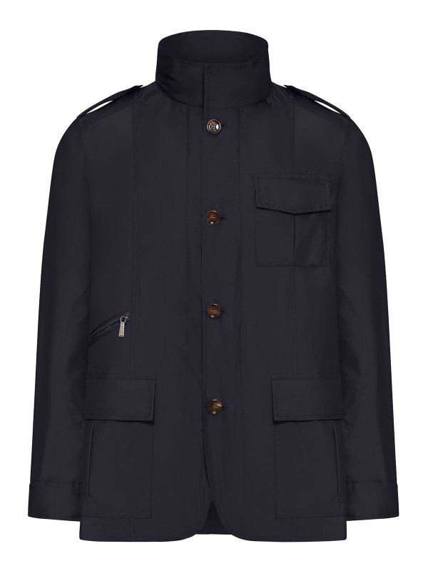 MOORER: カジュアルジャケット - カジュアルジャケット - ブルー