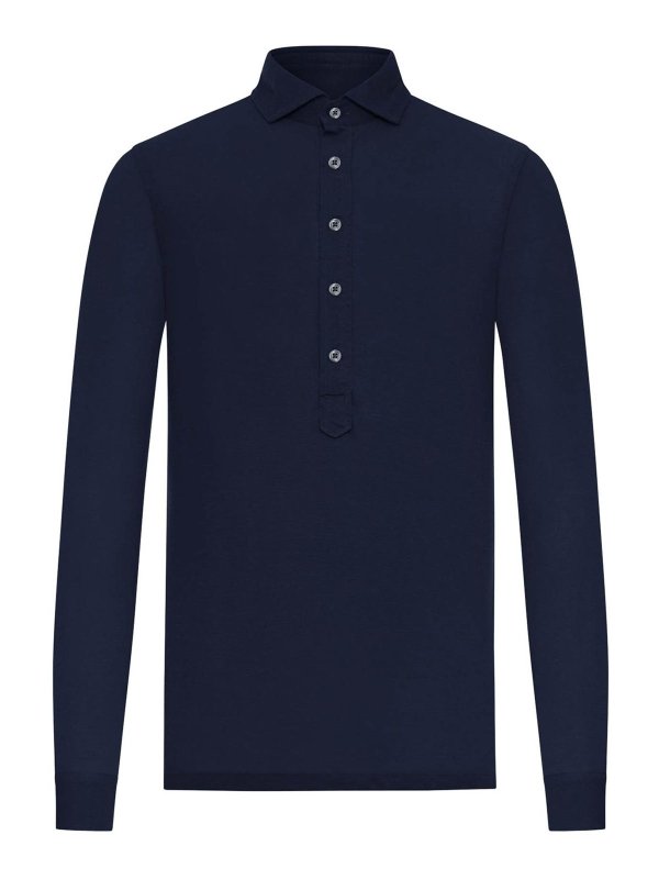 NOME: ポロシャツ - ポロシャツ - ブルー