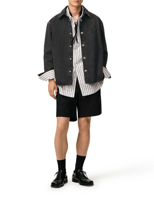 AMI PARIS: Camisas online - Camisa - Negro