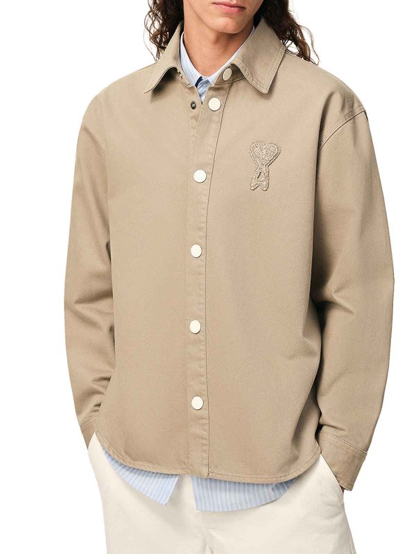 The Best Shops AMI PARIS: シャツ - シャツ - ヌードカラー