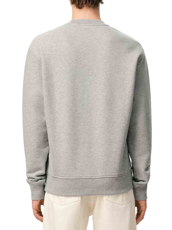 スウェットシャツ/セーター - グレー shop online: AMI PARIS