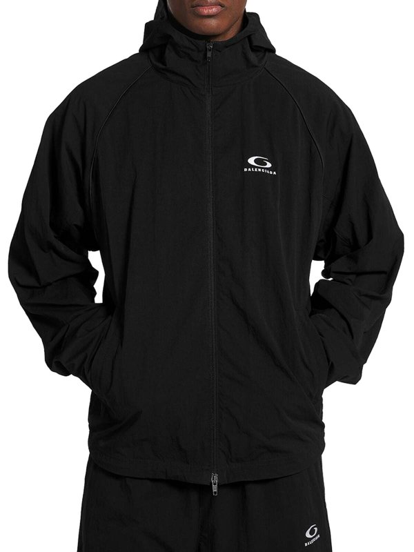 Technical Fabric Zip-Up Jacket Replica 
online: BALENCIAGA