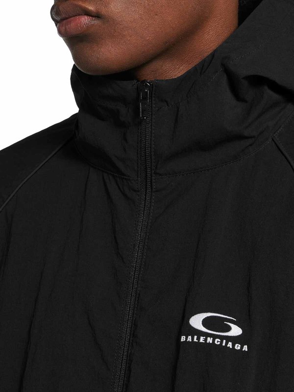 BALENCIAGA buy online Technical Fabric Zip-Up Jacket
