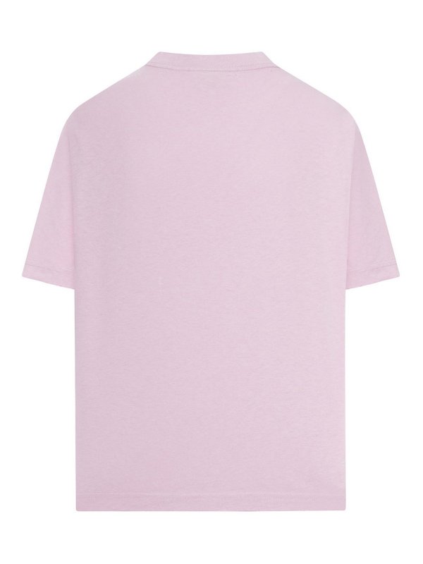 BALENCIAGA: Tシャツ online - Tシャツ - ピンク