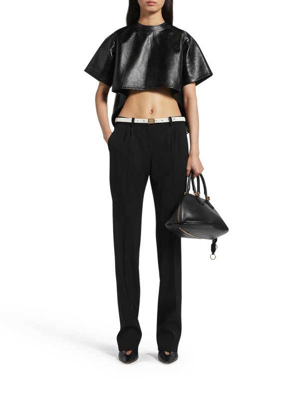 BALENCIAGA: テーラードトラウザー online - テーラードパンツ - 黒