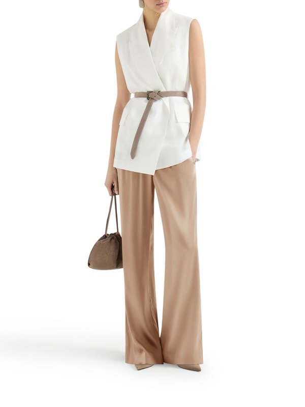 BRUNELLO CUCINELLI: スウェットパンツ online - トラックスーツ ボトムス - ヌードカラー