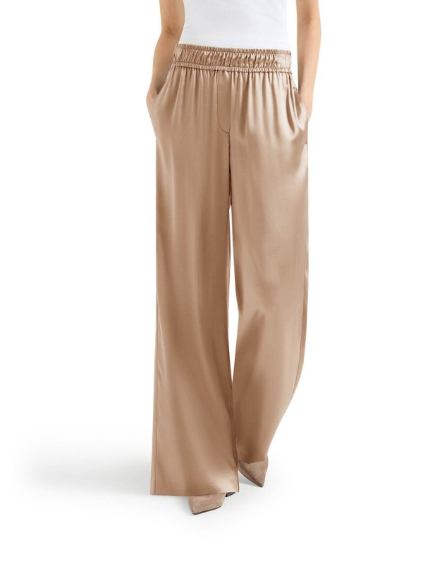 The Best Shops BRUNELLO CUCINELLI: スウェットパンツ - トラックスーツ ボトムス - ヌードカラー