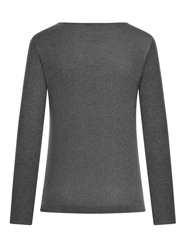 BRUNELLO CUCINELLI: crew necks online - Cashmere And Silk Sparkling Sweater
