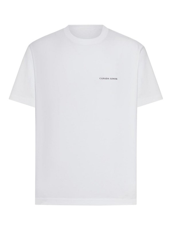 Canada Goose: T-shirts - T-Shirt - Weiß