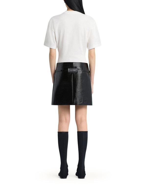 The Best Shops Courreges: T-shirts - T-Shirt - Weiß