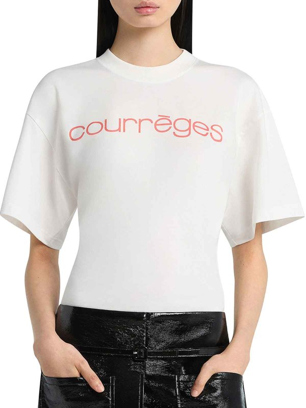 T-Shirt - Weiß Replica 
online: Courreges