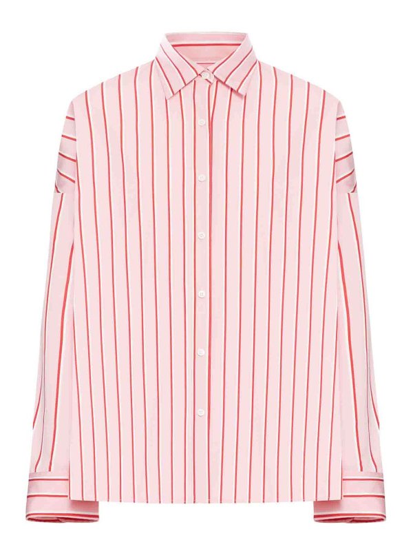 DRIES VAN NOTEN: camicie - Camicia in cotone a righe