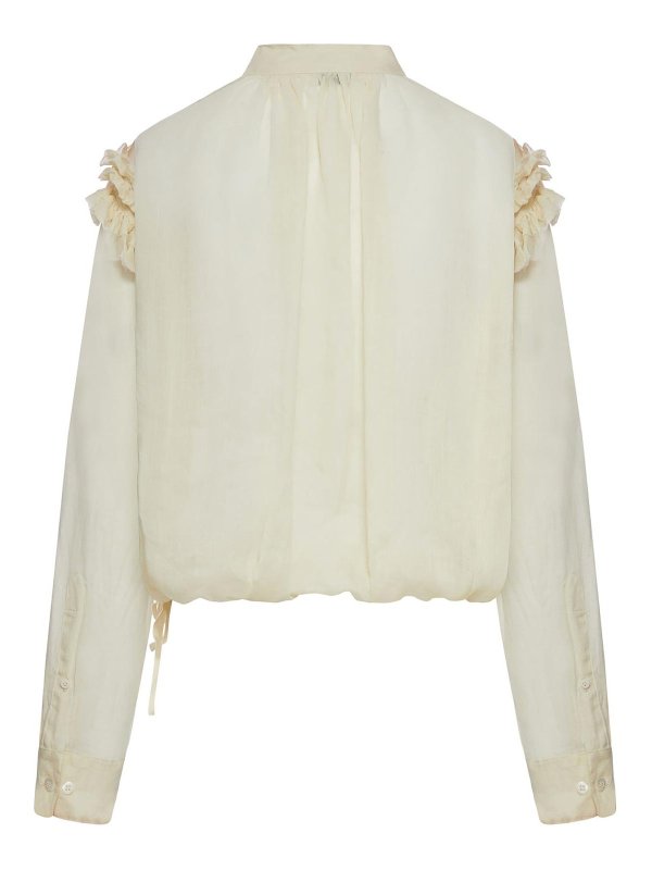 DRIES VAN NOTEN: ブラウス online - ブラウス - 白