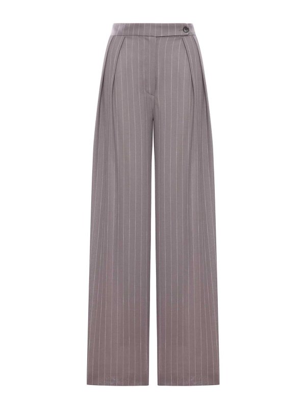 DRIES VAN NOTEN: Pantalons casual - Pantalons Décontractés - Rose