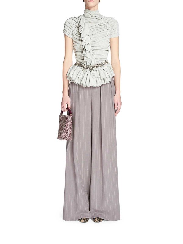 DRIES VAN NOTEN: Pantalons casual online - Pantalons Décontractés - Rose