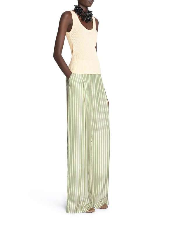 The Best Shops DRIES VAN NOTEN: pantaloni casual - Pantaloni A Gamba Larga