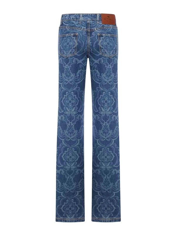 ETRO: ベルボトムジーンズ online - フレアジーンズ - マルチカラー