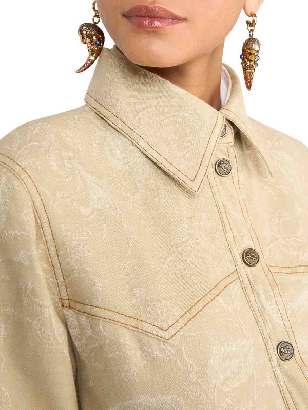 ETRO buy online Overshirt Jacquard