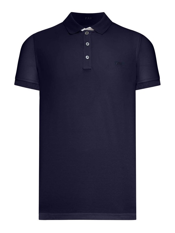 FAY: Polos - Polo - Azul