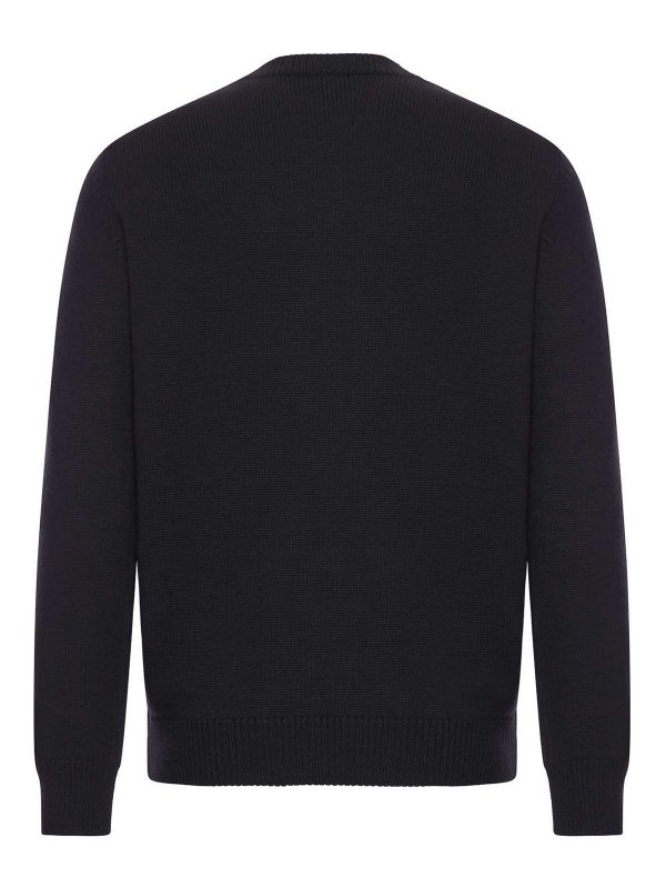 FENDI: crew necks online - Wool Pullover