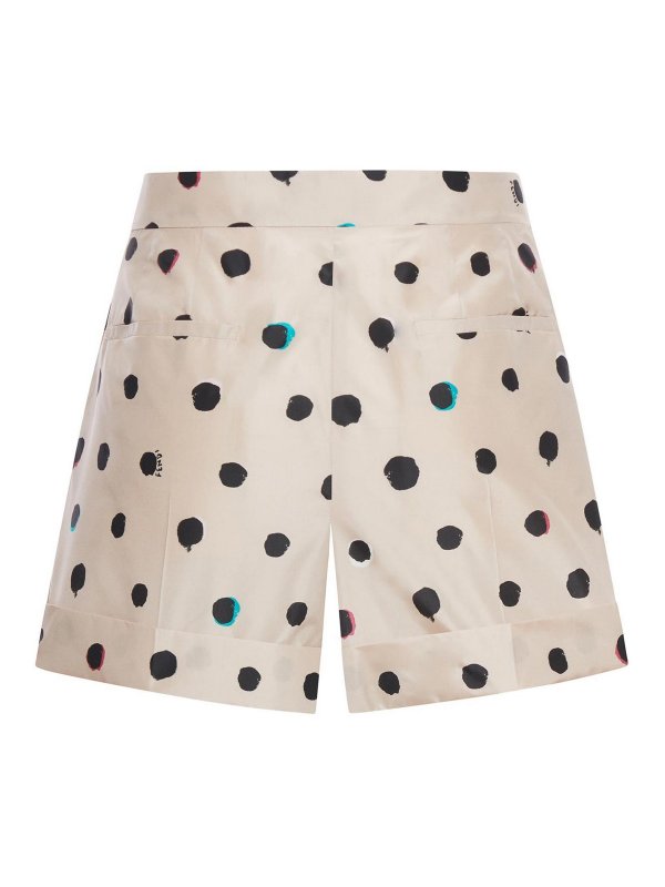 FENDI: Trousers Shorts online - Polka Dot Moth Shorts