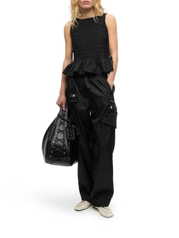 GANNI: Tops & Débardeurs online - Top - Noir