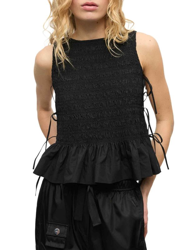 The Best Shops GANNI: Tops & Débardeurs - Top - Noir