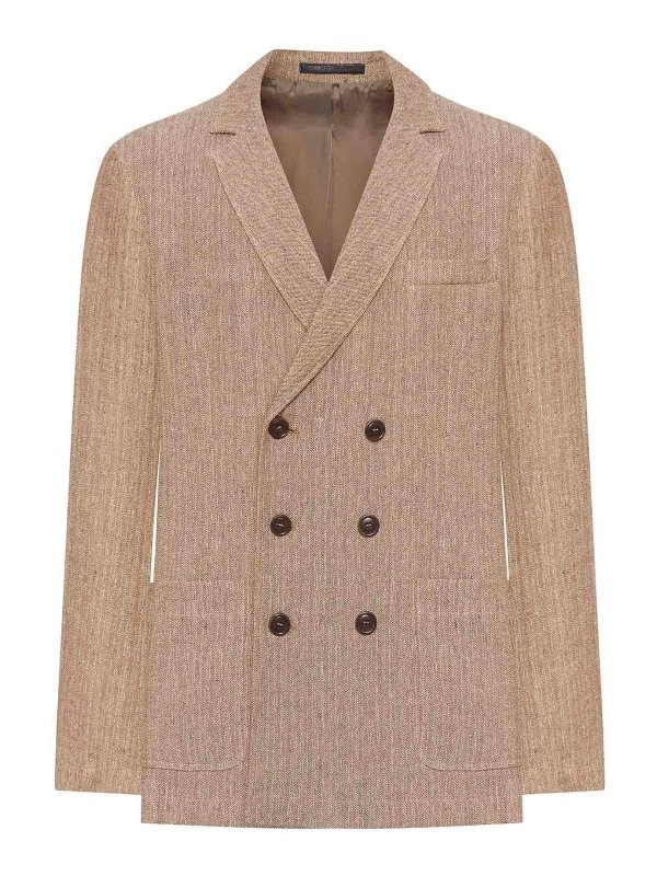 GIORGIO ARMANI: Blazer - Blazer - Rosa