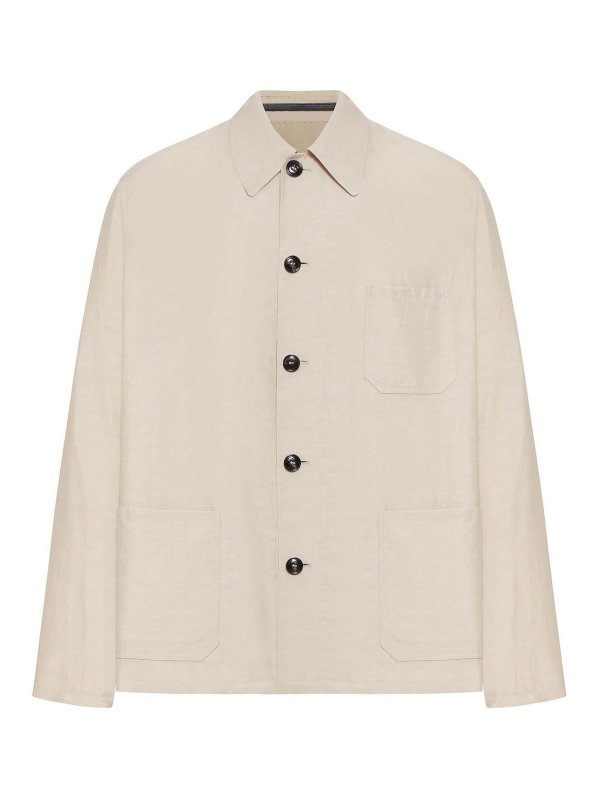 GIORGIO ARMANI: シャツ - シャツ - ヌードカラー