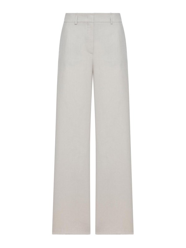 GIORGIO ARMANI: Pantalons élégants - Pantalon Couturier - Gris