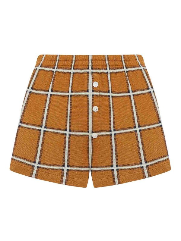 GUEST IN RESIDENCE: トラウザーショーツ - ショートパンツ - ブラウン