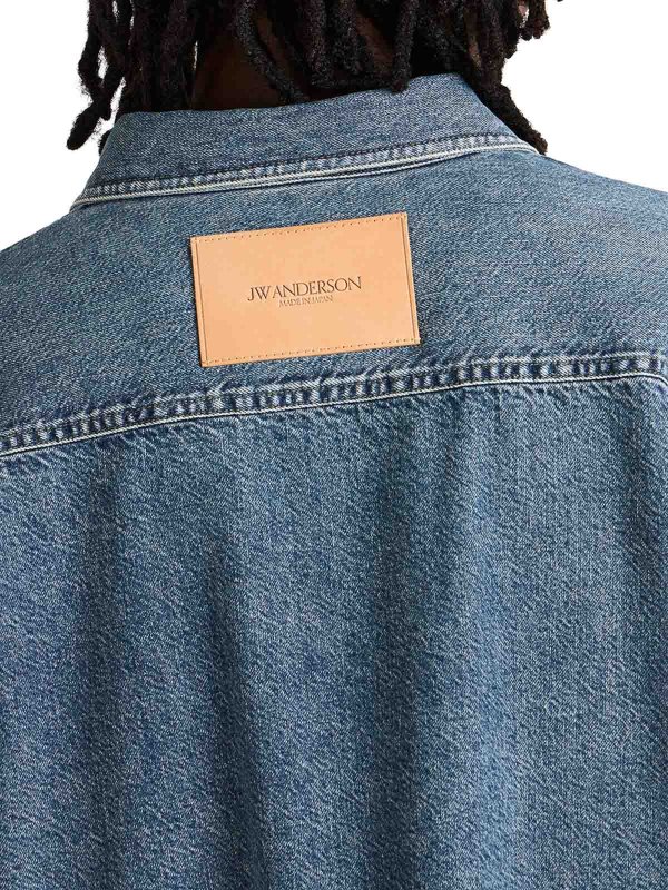 シャツ - ブルー Replica 
online: J.W. ANDERSON