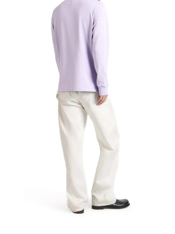 The Best Shops J.W. ANDERSON: Jeans à jambe droite - Jean Droit - Blanc