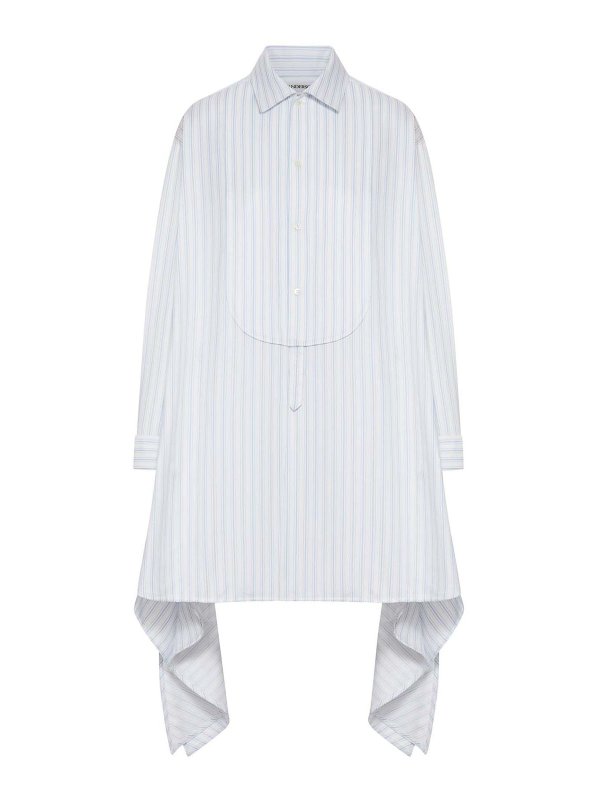 J.W. ANDERSON: Robe longueur genou - Robe Au Genou - Bleu Clair