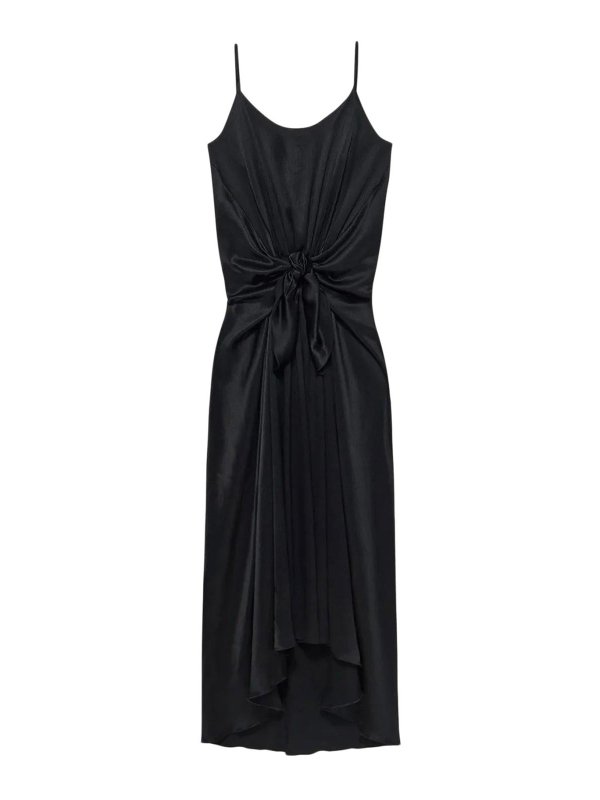 J.W. ANDERSON: Maxi robe - Maxi Robe - Noir