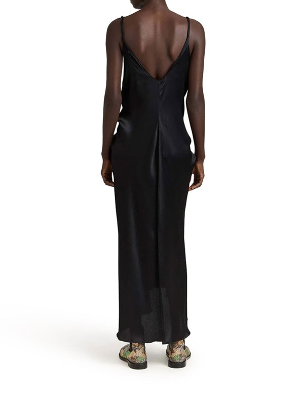 The Best Shops J.W. ANDERSON: Maxi robe - Maxi Robe - Noir
