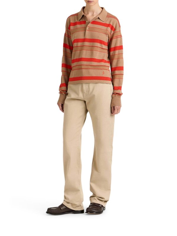 J.W. ANDERSON: Polos  online - Polo - Couleur Chair