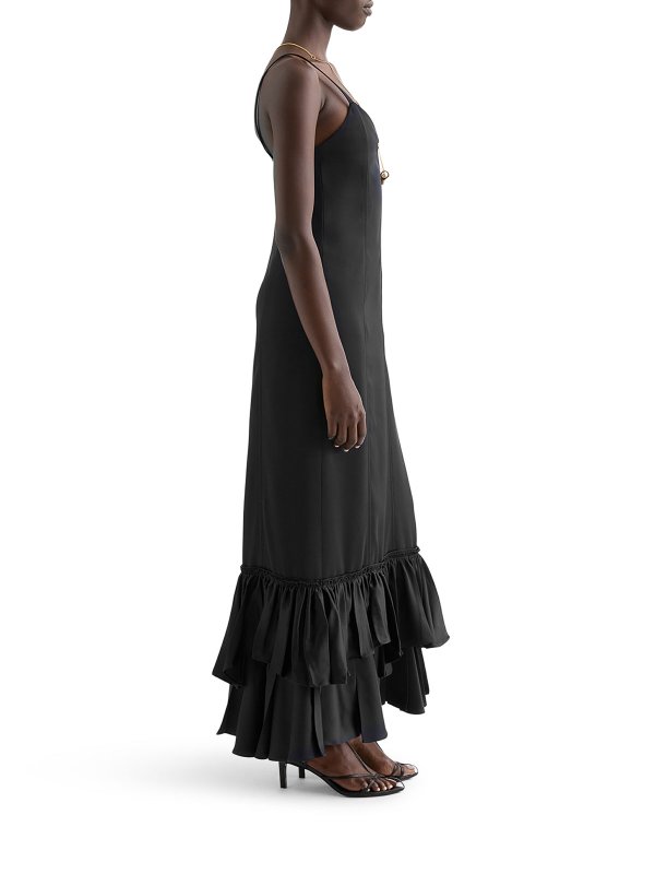 Knielanges Kleid - Schwarz Replica 
online: JIL SANDER