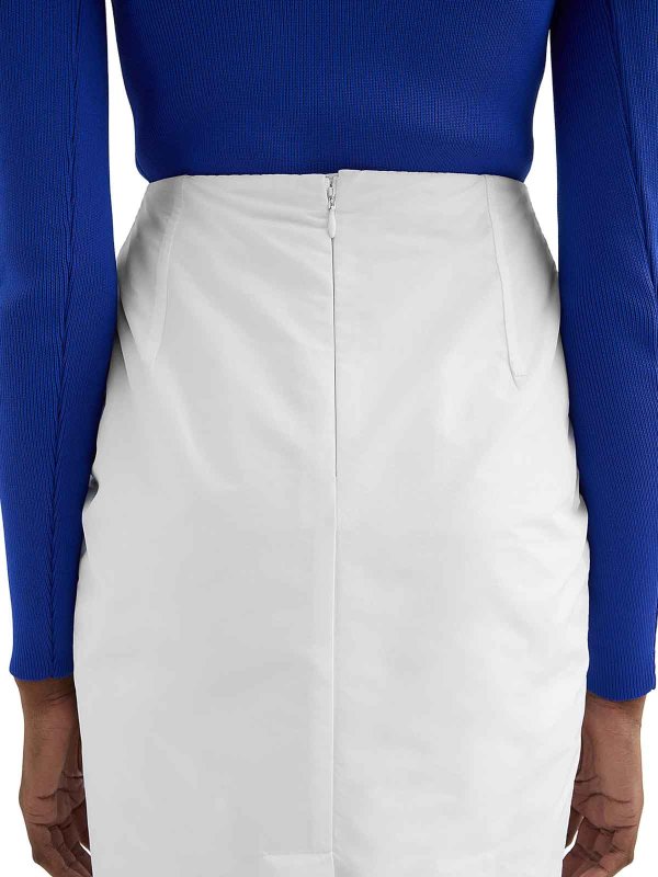 The Best Shops JIL SANDER: 膝丈/ミディスカート - 白