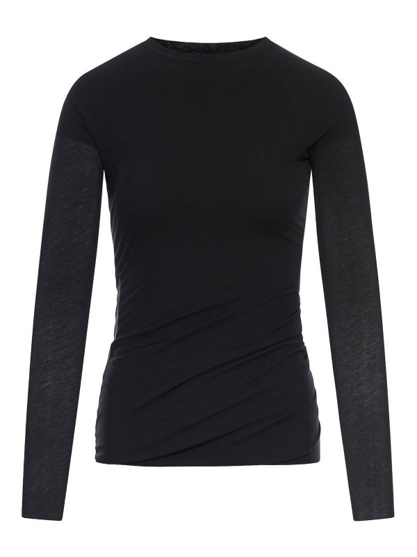 JIL SANDER: シャツ - シャツ - 黒