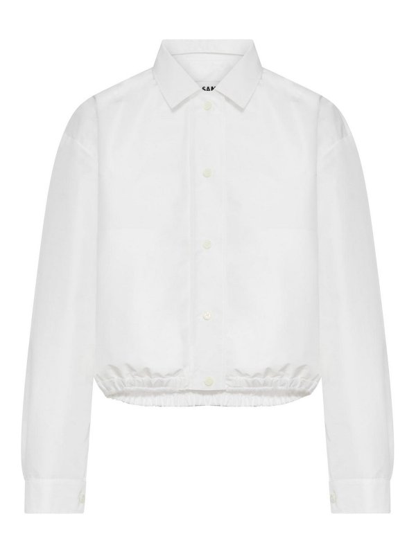 JIL SANDER: Vestes casuals - Veste Casual - Blanc