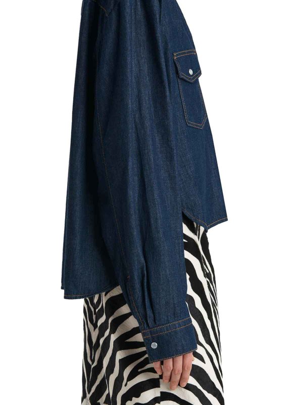 KHAITE buy online Top - Azul