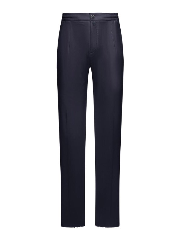 KITON: Jeans à jambe droite - Jean Droit - Bleu