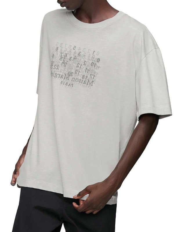 Maison Margiela: T-shirts online - T-Shirt - Maison Margiela Paris
