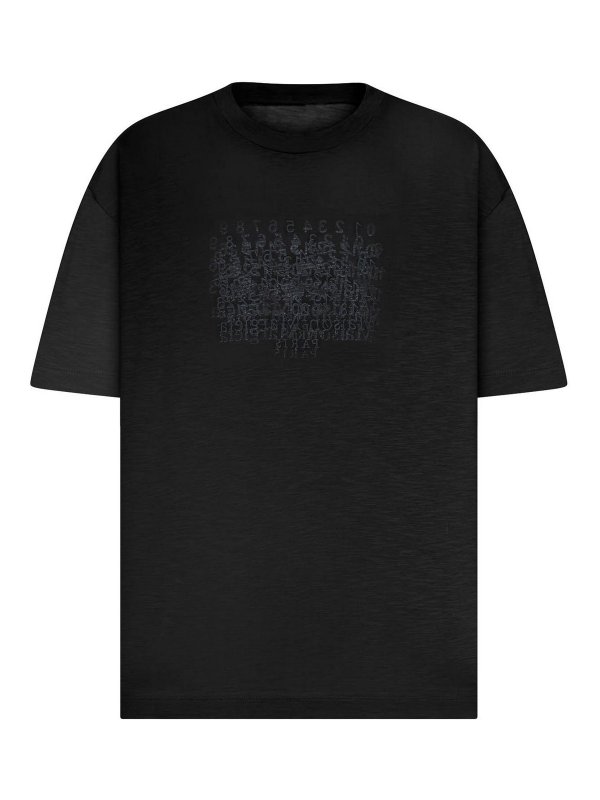 Maison Margiela: t-shirts - Cotton T-Shirt